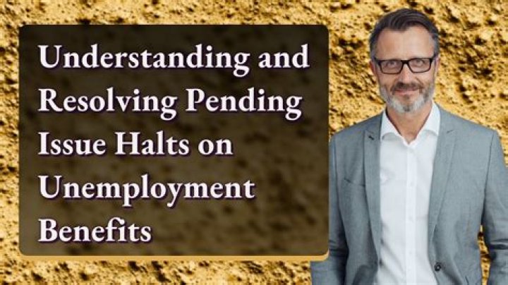 Why does my Ohio Unemployment say pending issues?