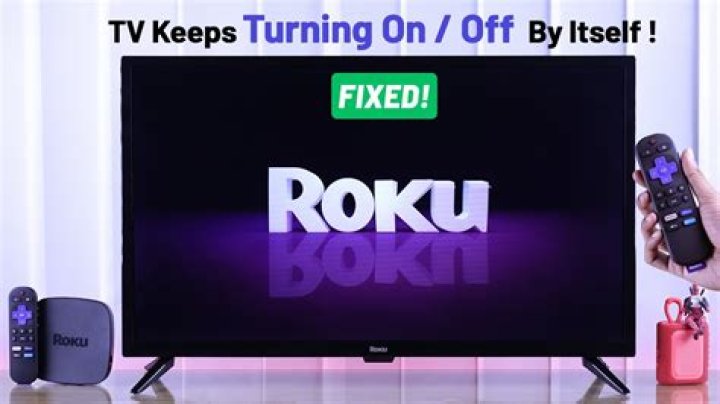 Why does my Roku turn on by itself?