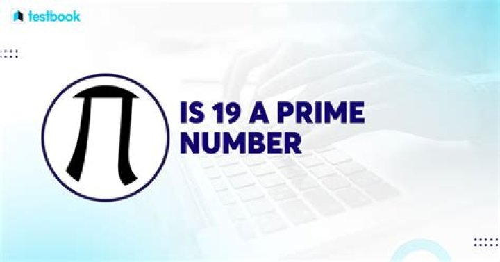 Why is 19 a prime number?