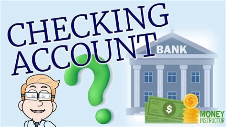 Why is it bad to not have a checking account?