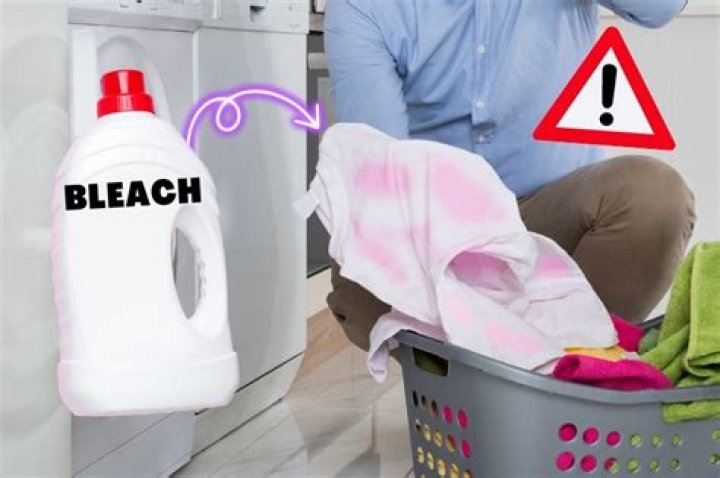 Why is my bleach turning red?