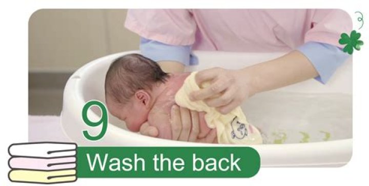 Why should one close the windows when bathing a child?