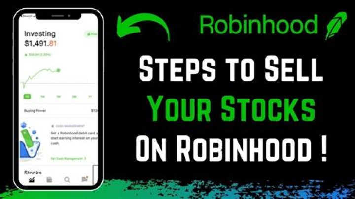 Why wont Robinhood sell my order?
